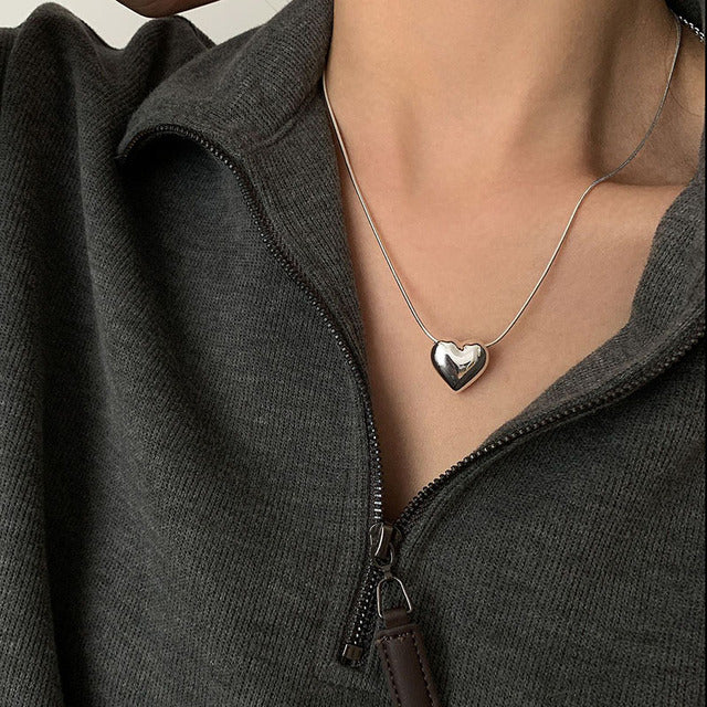 Whispers of Adoration Silver Necklace