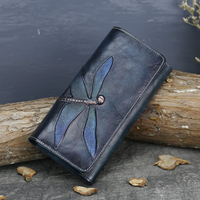 Butterfly Whisper Leather Wallet