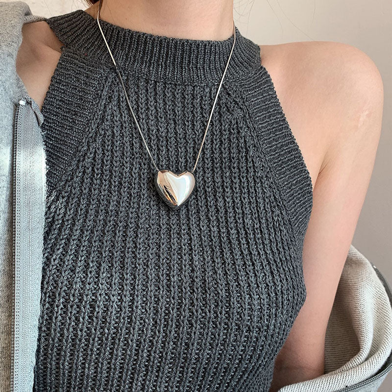 Whispers of Adoration Silver Necklace