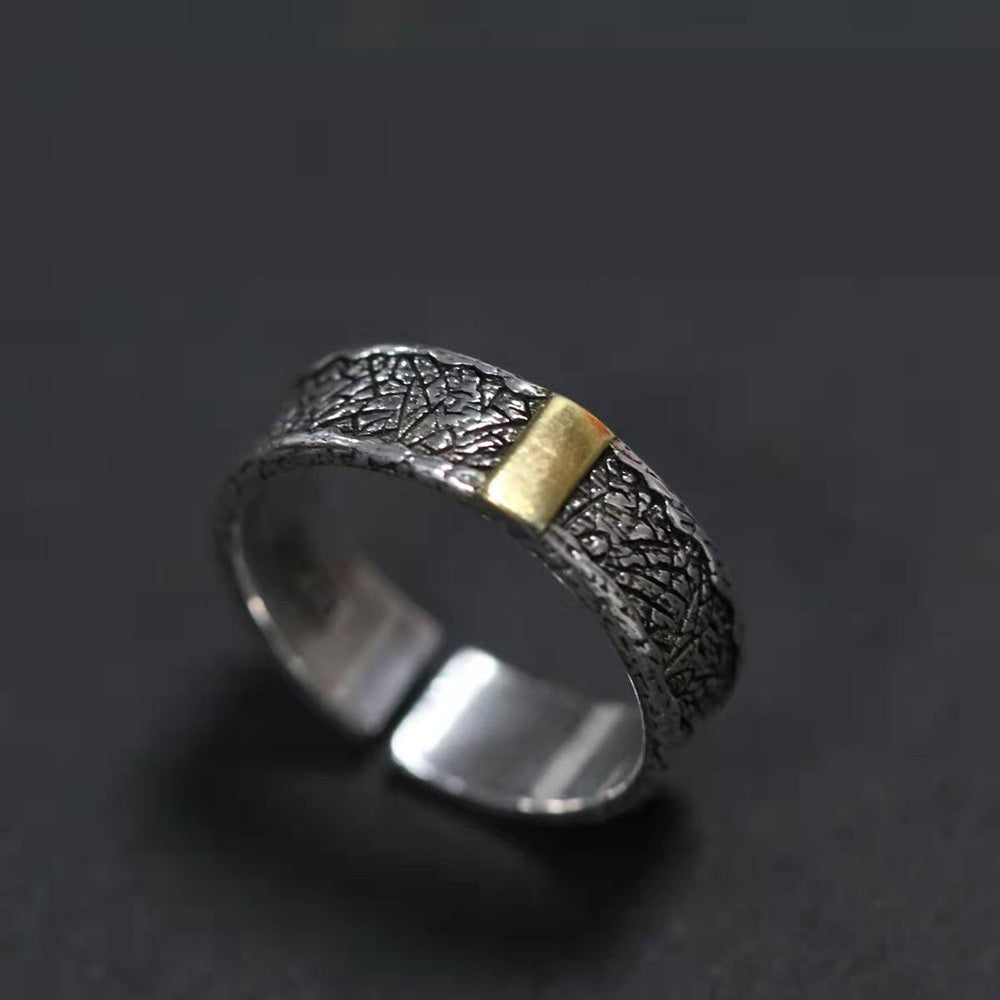 High-End Men's Taiyin Food Ring - Original Design