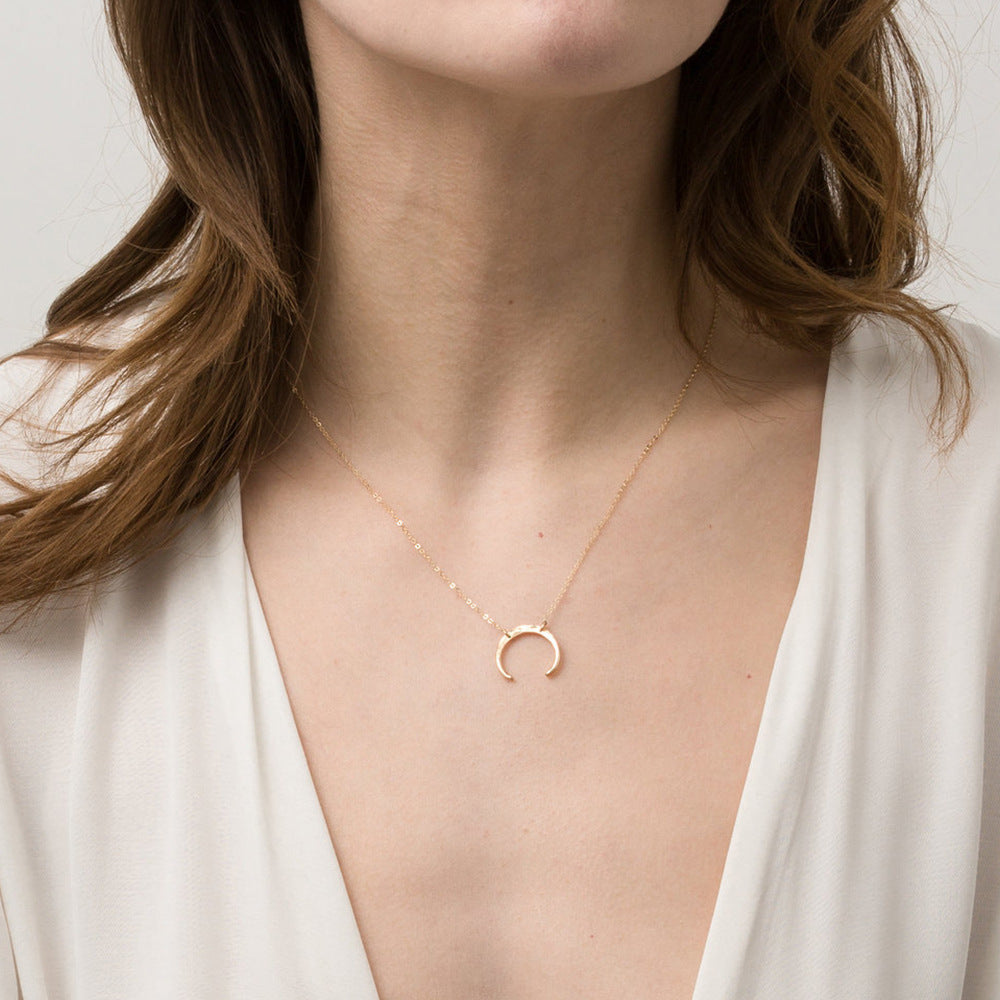 Lunar Whisper Sterling Silver Pendant