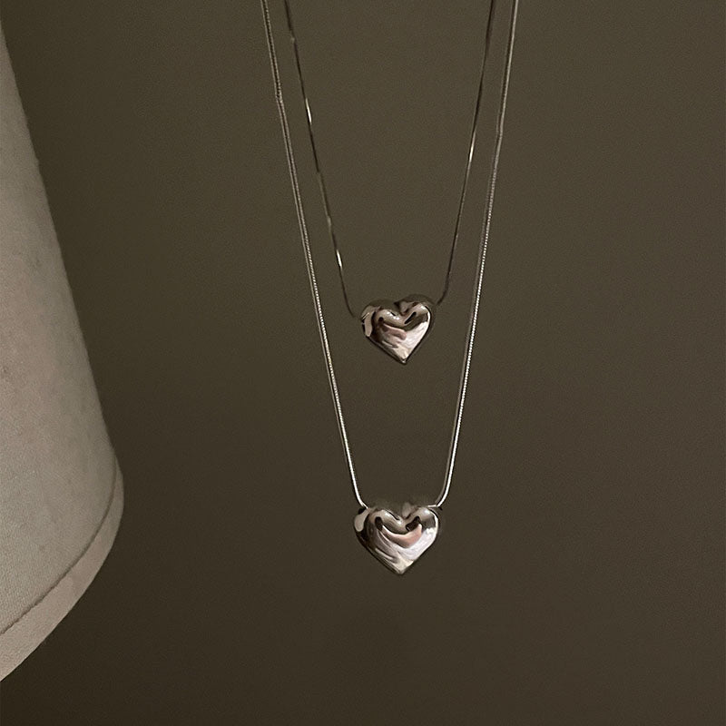 Whispers of Adoration Silver Necklace