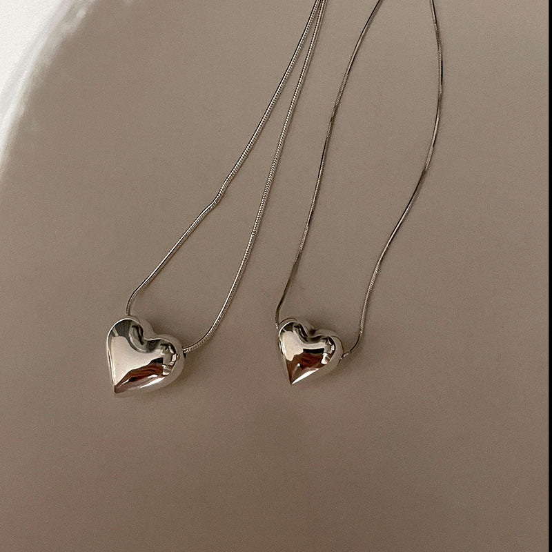 Whispers of Adoration Silver Necklace