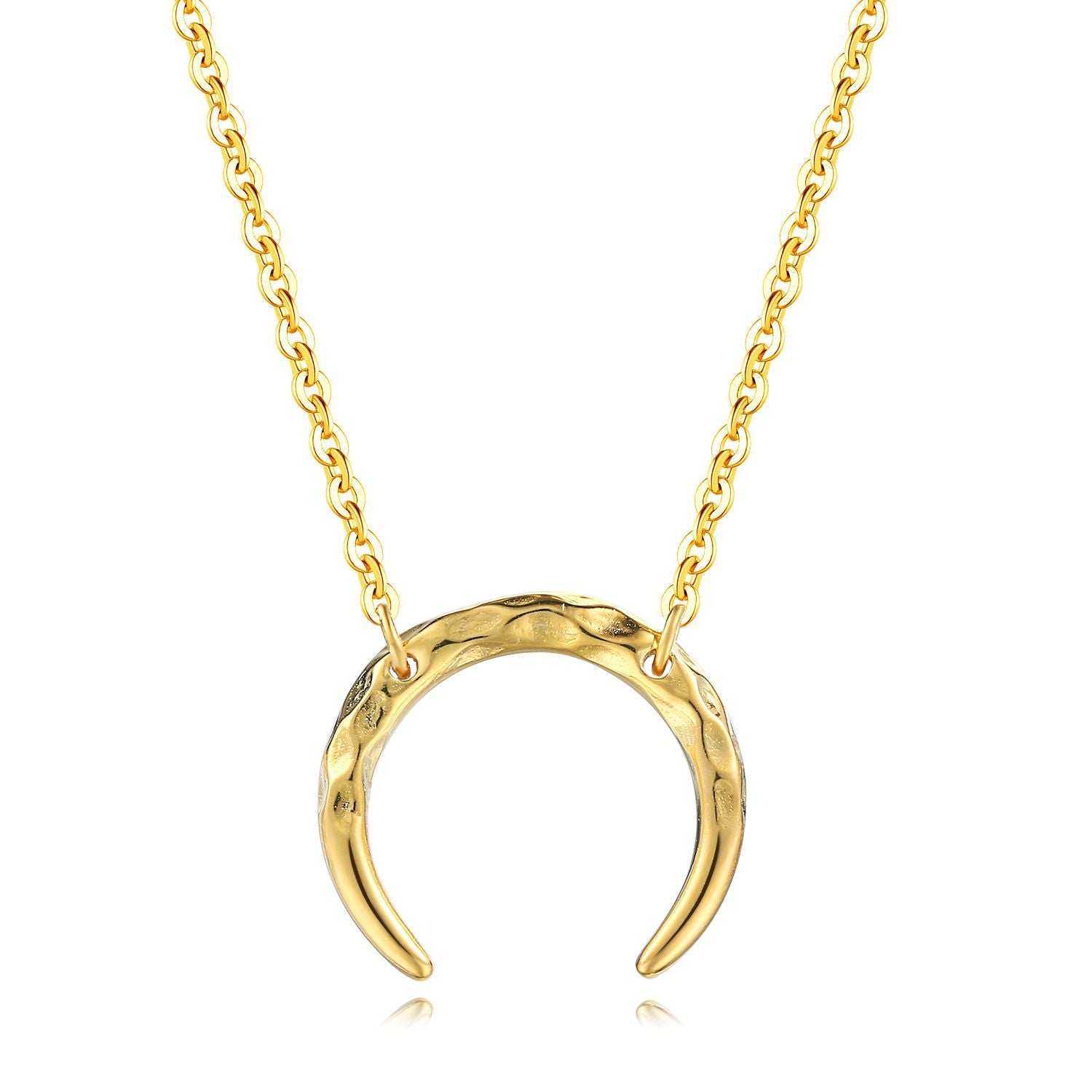 Lunar Whisper Sterling Silver Pendant