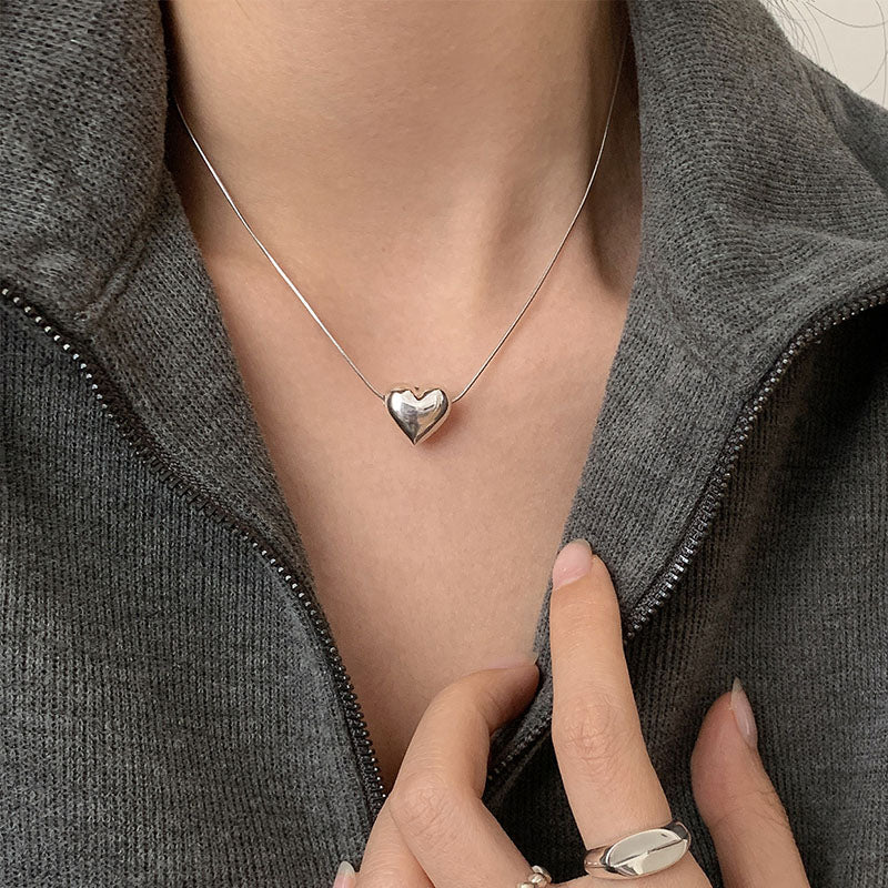 Whispers of Adoration Silver Necklace