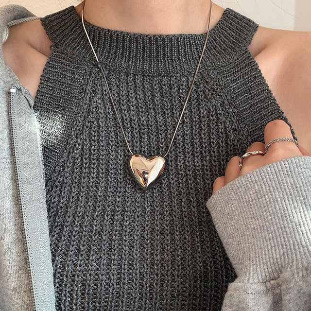 Whispers of Adoration Silver Necklace