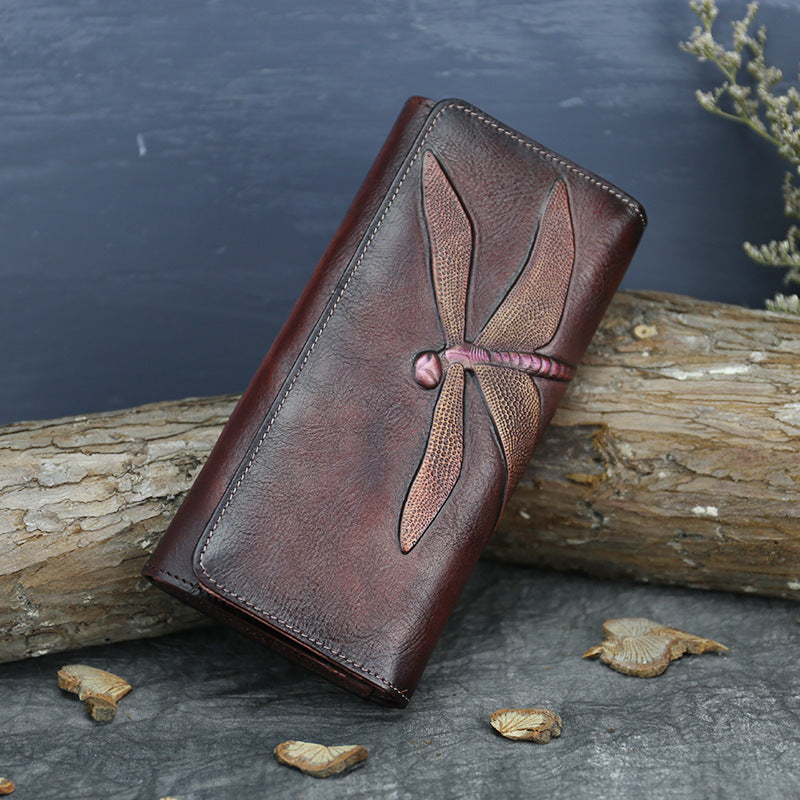 Butterfly Whisper Leather Wallet